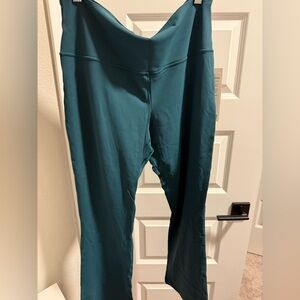 Lululemon Athletica Teal Mini-Flare Pants